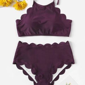 Purple High Waisted Bikini💜